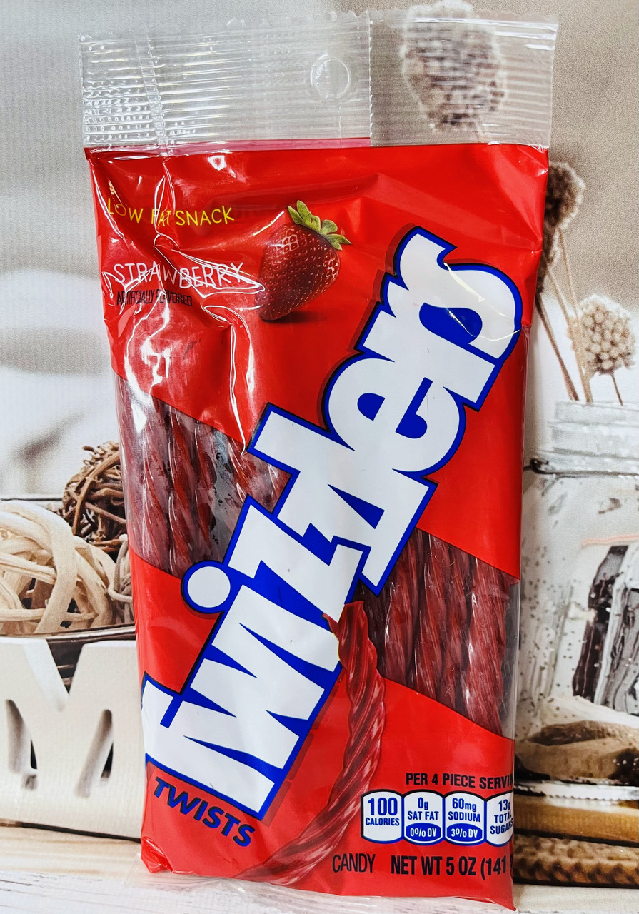 Желейні цукерки TWIZZLERS зі смаком полуниці