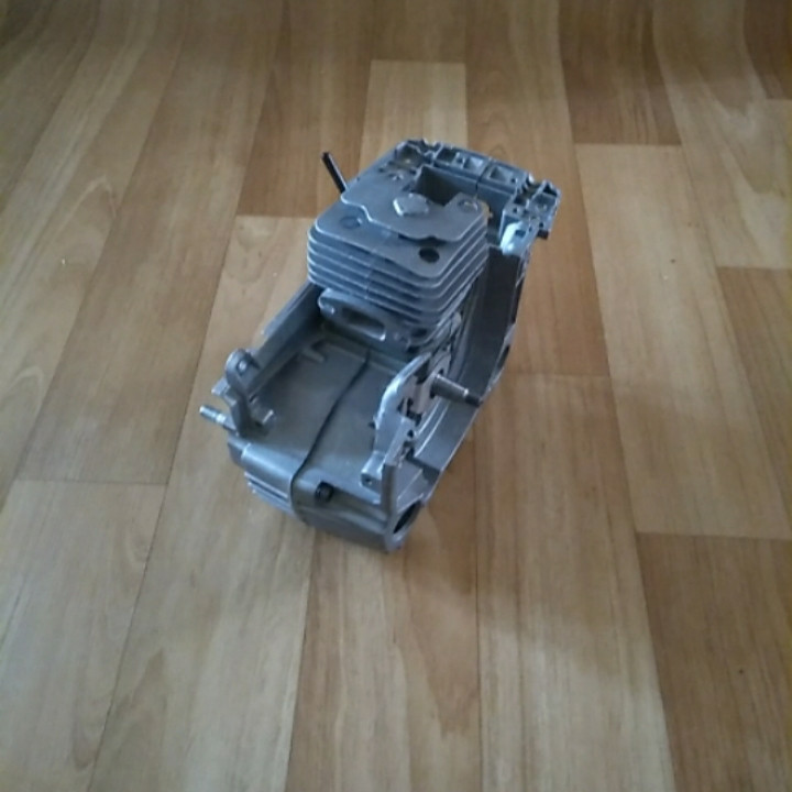 Картер у зборі бензопили 4300/4500/5200 Goodluck, фото 1