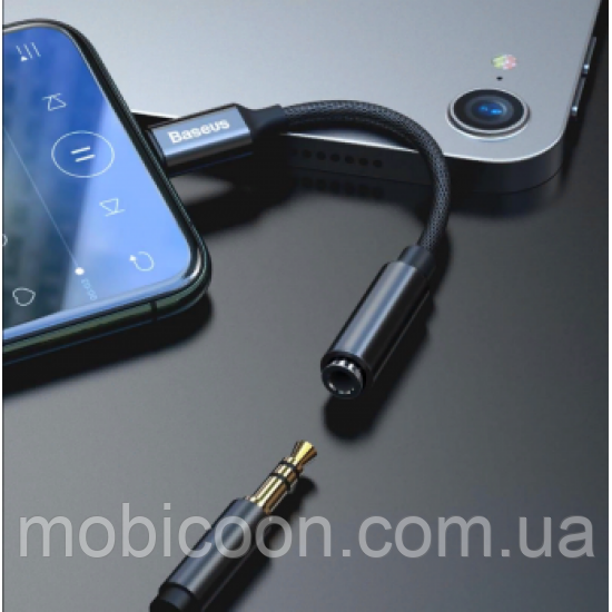 Адаптер Baseus Type-C - 3.5mm Female L60, фото 1