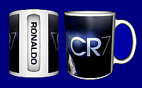 Кружка футбольная / чашка с принтом футбол Кристиано Роналдо CR7 №7