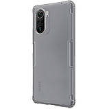 Прозорий TPU чохол Nillkin для Xiaomi Redmi K40/K40 Pro/ K40 Pro+ (Nature TPU Case) Gray Захисний чохол, фото 4