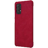 Захисний чохол-книжка Nillkin для Samsung Galaxy A32 4G (Qin leather case) Red Червоний, фото 4