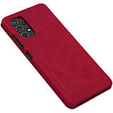 Захисний чохол-книжка Nillkin для Samsung Galaxy A32 4G (Qin leather case) Red Червоний, фото 6