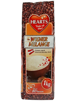 Капучино Hearts Cappuccino Wiener Melange 1 кг - фото 1 - id-p619396834