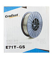 Проволока сварочная флюсовая “Gradient” d-0.8 (упаковка-1кг)