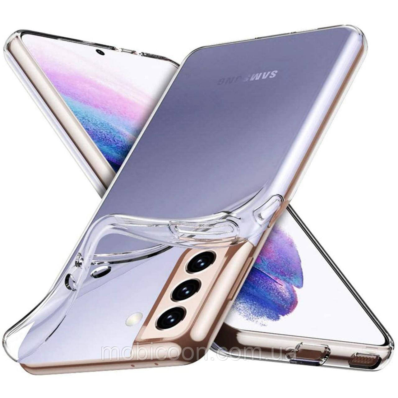 Прозорий силіконовий чохол для Samsung S21 Plus, фото 1
