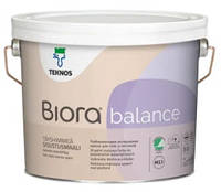 Краска для стен Biora Balance Teknos Биора Баланс стойкая матовая 2,7л