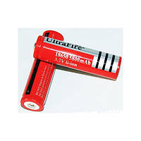 Аккумулятор Ultra Fire Li-ion 18650 3.7V 5800mAh RED (реальная емкость 1750mAh)