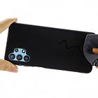 Чохол Silicone Case Full для Samsung A32 Black, фото 4