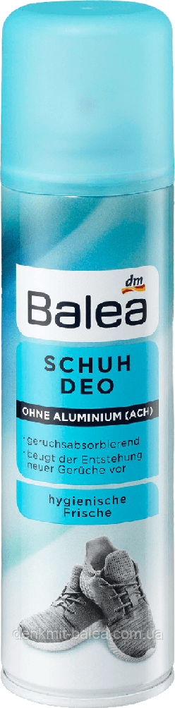 Дезодорант для взуття Свіжість Balea schuh deo 200 мл