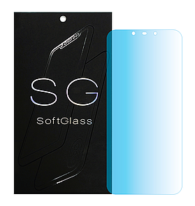 Бронеплівка для Huawei PSmart Plus на екран зносостійка поліуретанова SoftGlass