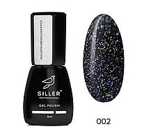 Siller Shine Holografic Top No Wipe No 2 (8 мл)