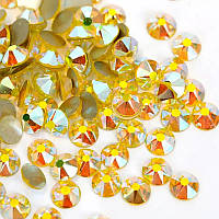 Стразы Xirius Crystals, цвет Citrine AB, ss20 (4,6-4,8 мм), 100шт