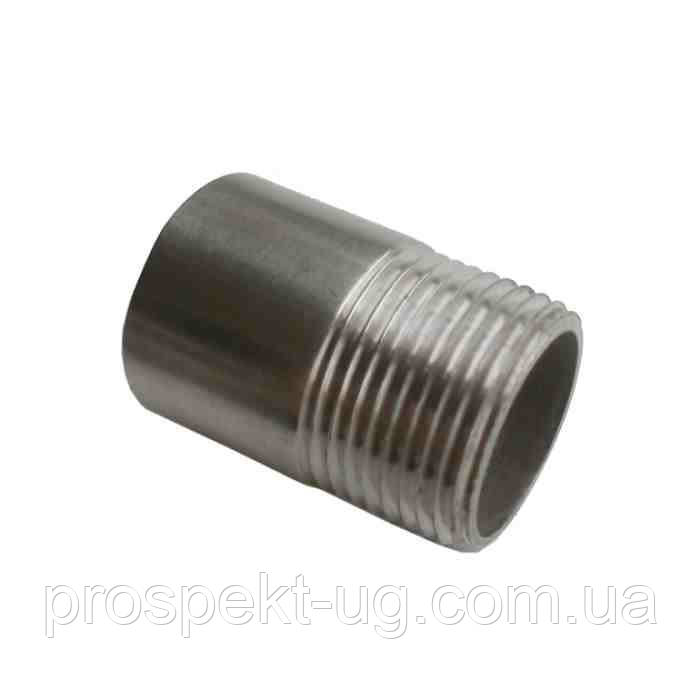 Різьба Ду40 (1 1/2") сталева коротка