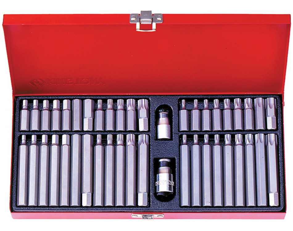 Набір вставок King Tony (біт) 1044CQ (44 предмета), фото 1