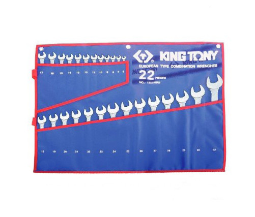 Набір ключів комбі King Tony 1222MRN (22 предметів), фото 1