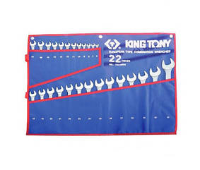 Набір ключів комбі King Tony 1222MRN (22 предметів)