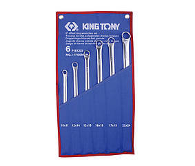 Набір ключів накидних супердлинных прямих King Tony 1F06MRN (6 предметів)