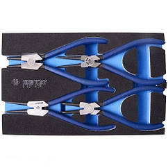 Набір знімачів стопорних кілець King Tony 9-42114GPV (4 предмета) ложемент