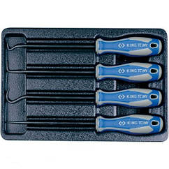 Набір знімачів ущільнювальних кілець King Tony 9-30904AY (4 предмета)