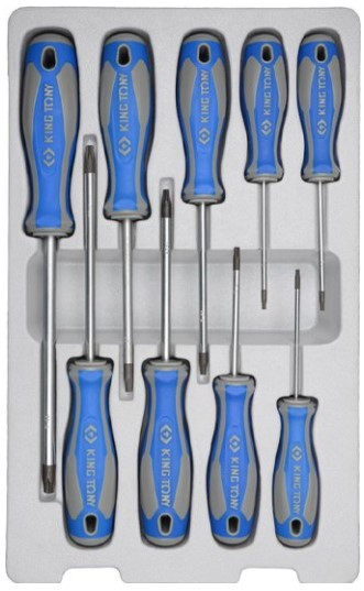 Набір викруток King Tony Torx 9 одиниць (30309PR), фото 1