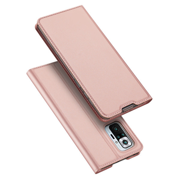 Захисний чохол-книжка Dux Ducis для Xiaomi Redmi Note 10 Pro / 10 Pro Max (Skin Pro Series) Case Pink