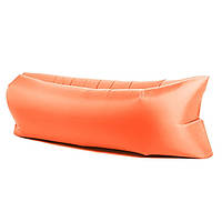 Надувний матрац AIR sofa 1.9 м помаранчевий