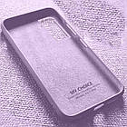 Чохол Silicone Case full для Samsung Galaxy S21 Plus Pink Sand, фото 3