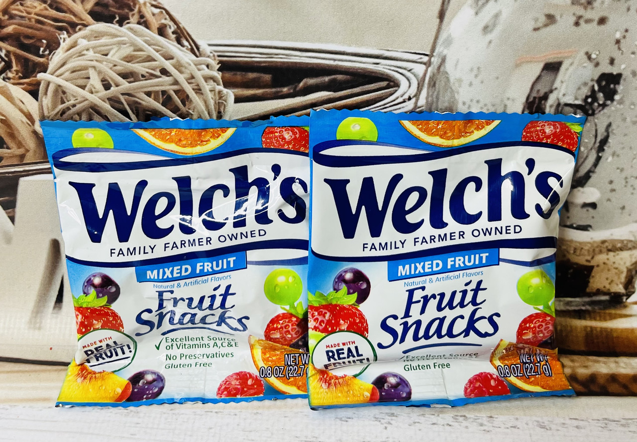 Желейні цукерки WELCH'S Fruit Snacks, 2 упаковки