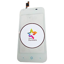 Сенсор (тачскрін) ZTE Blade L110 білий (оригінальні комплектуючі)