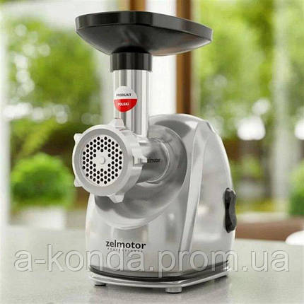 М'ясорубка Zelmotor 489.8 silver, фото 2