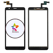 Сенсор (тачскрін) Zte A3 2019 чорний (оригінальні комплектуючі)
