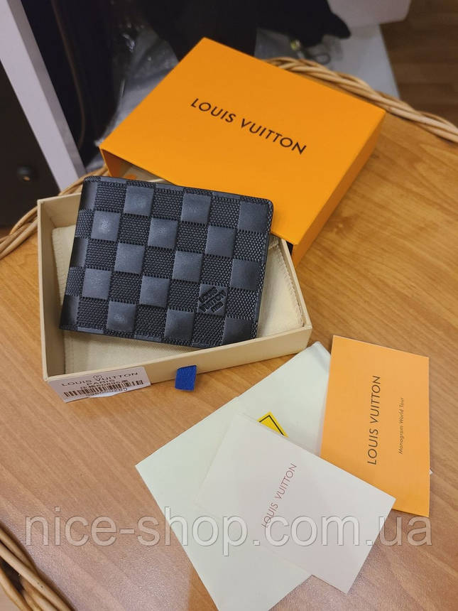 Гаманець-портмоне Louis Vuitton шкіряний, фото 2