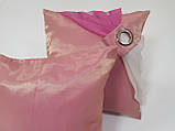 Комплект декоративних подушок Firanka Hand Made з бантами 40х40см 2шт рожеві (п_0552), фото 2