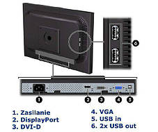 Hewlett-Packard LA2205WG / 22" / 1680x1050 / DVI, USB, VGA, фото 2