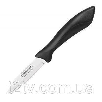 Кухонний ніж Tramontina Affilata Vegetable 76 мм Black (23650/103)