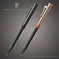 Олівець чорнографітний Graf von Faber-Castell Perfect Pencil Rosegold Black, чорний кедр, 118532, фото 7
