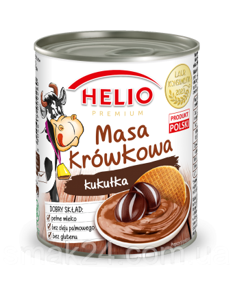 Сгущенное молоко со вкусом конфет кукушка Helio Masa krowkowa 400г Польша - фото 1 - id-p695044634