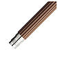 Олівці змінні чорнографітні потовщені Graf von Faber-Castell 3 spare pencils Magnum Brown, 3 штуки, 118655, фото 5