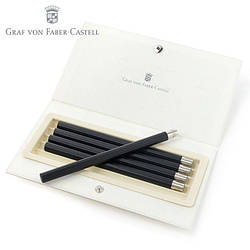 Олівці змінні чорнографітні Graf von Faber-Castell 5 spare pencils platinum-plated Black, 5 штук, 118646