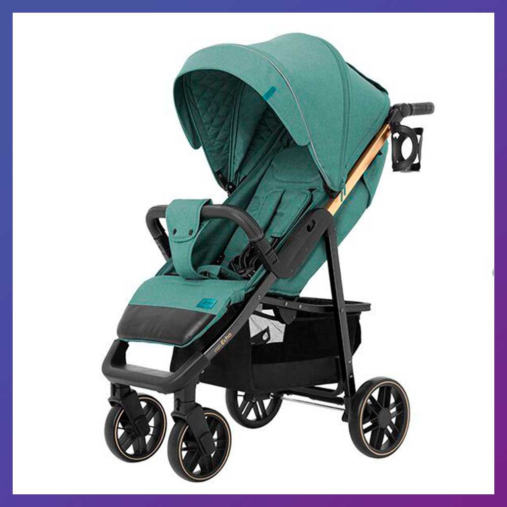 Дитяча прогулянкова коляска - книжка з регульованою спинкою CARRELLO Echo CRL-8508/2 Emerald Green зелена