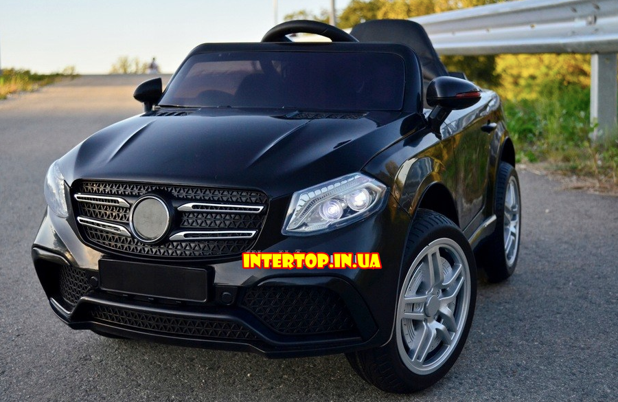 Дитячий електромобіль на аккамуляторе з пультом РУ Mercedes Мерседес AMG FL1558 чорний