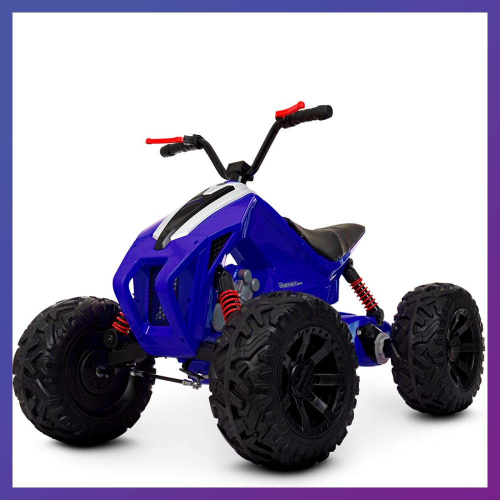 Дитячий електро квадроцикл на акумуляторі Bambi Racer M 4457 для дітей 3-8 років синій