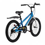 Дитячий двоколісний велосипед RoyalBaby Freestyle 20 дюймів, синій . Для дітей 7-12 років, фото 5