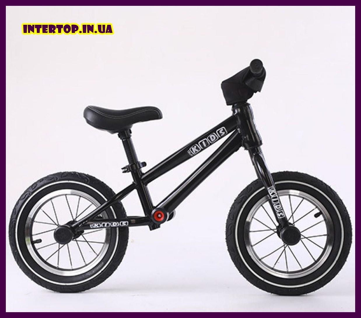 Біговел (велобіг) 12 дюймів PROF1 KIDS M 5451A-5 чорний