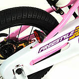 Дитячий двоколісний велосипед на магнієвій рамі RoyalBaby Freestyle 12 дюймів, рожевий. Для дітей 2-4 років, фото 6