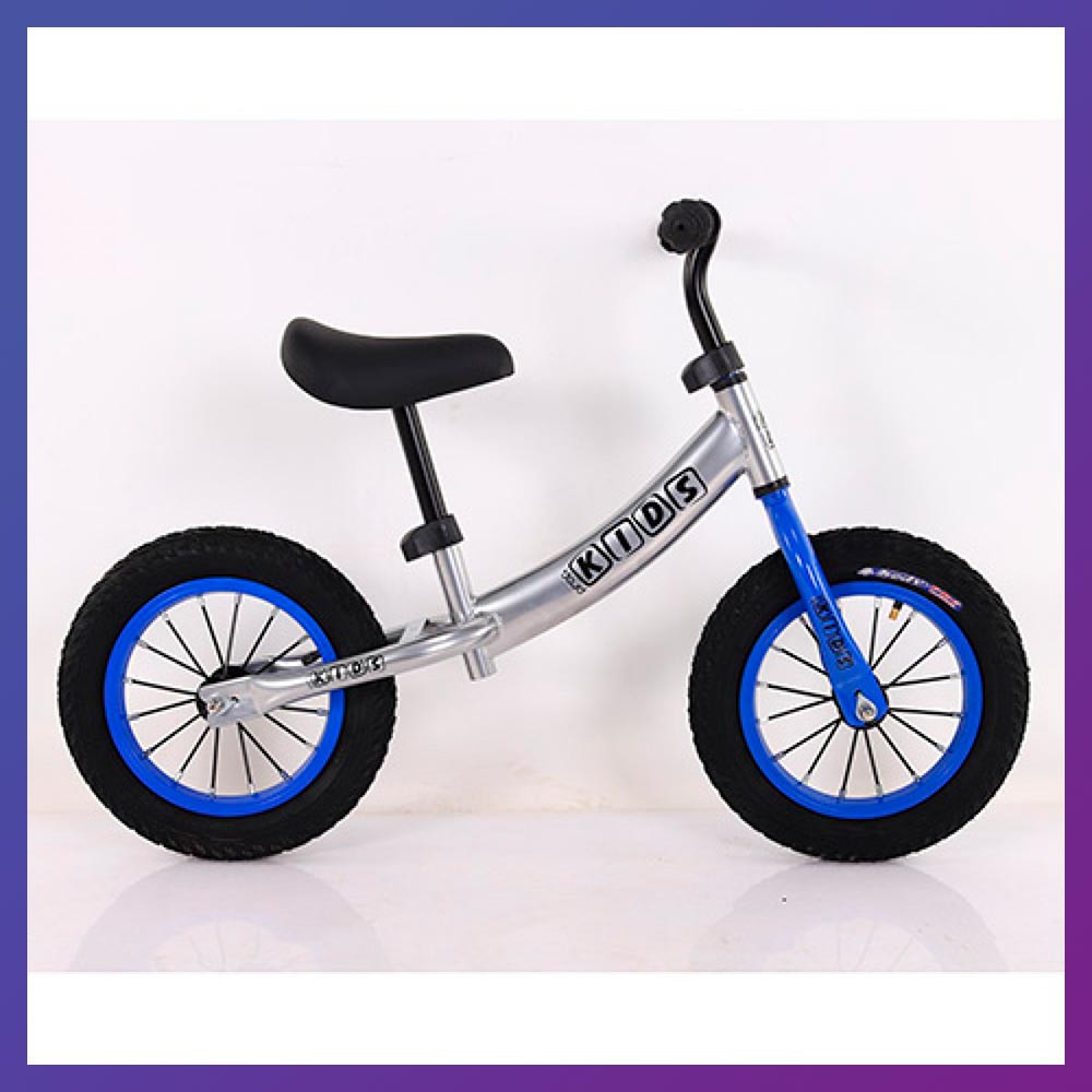 Дитячий беговел велобіг від 12 дюймів PROF1 KIDS M 5457A-6 сірий