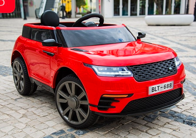 Дитячий електромобіль на акумуляторі з пультом РУ Land Rover Ленд Ровер Т 7834 червоний