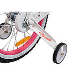 Дитячий двоколісний велосипед з кошиком Royal Baby Jenny Girls 16 дюймів, рожевий. Для дівчинки 4-7 років, фото 5