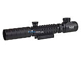 Оптичний Приціл BUSHNELL 3-9x32EG з підсвічуванням шкали, фото 3